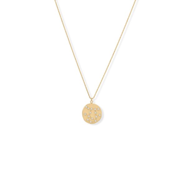 Cosmic Constellations! 16 + 2 Gemini Coin Necklace