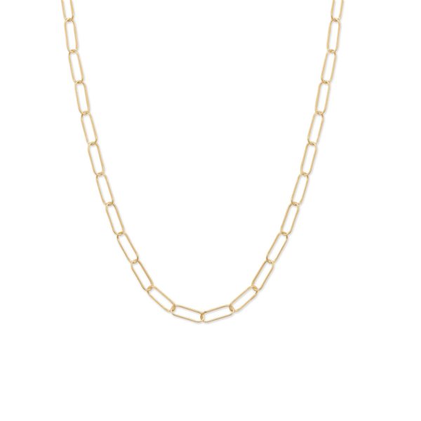 18 14/20 Gold Filled Paperclip Necklace