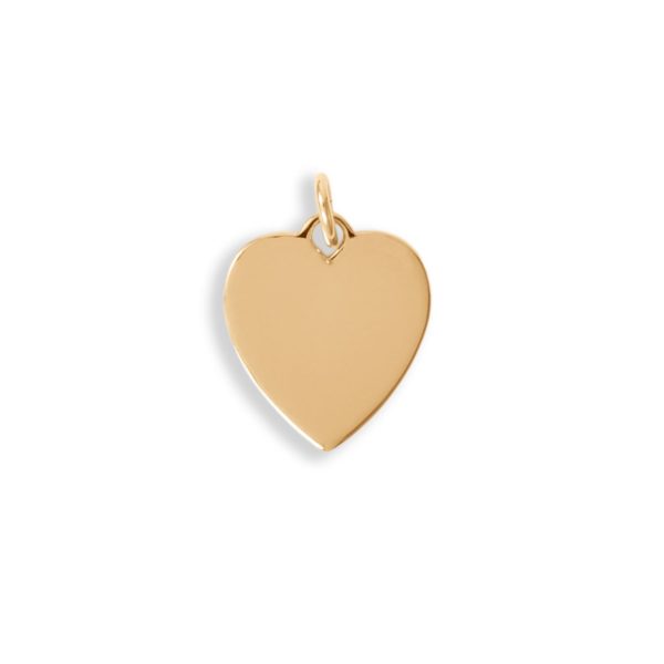 14/20 Gold Filled Small Engravable Heart Pendant