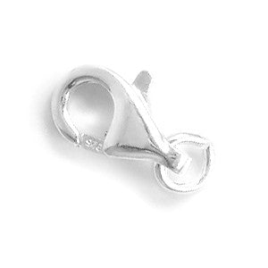 5mm x 9mm Fancy Lobster Clasps with Ring (Package of 5)