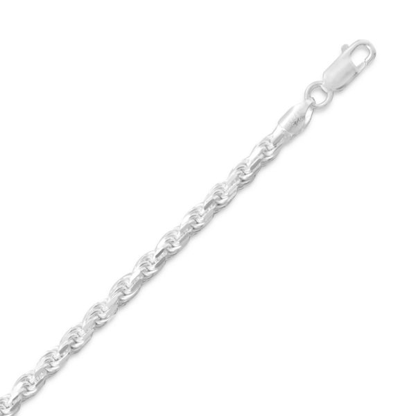 Diamond Cut Rope Chain (3.6mm)