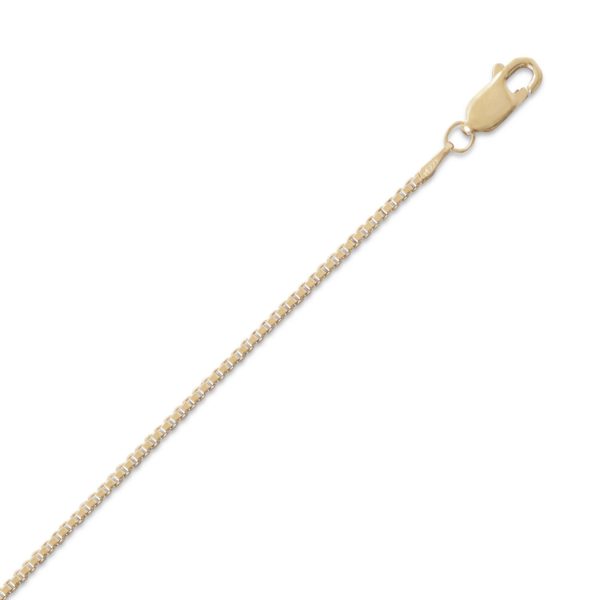 14/20 Gold Filled Box Chain Necklace (1.5mm)